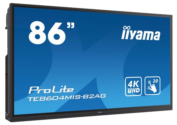 iiyama ProLite TE8604MIS-B2AG Interaktives Touchscreen-Display der neuen 4er Serie