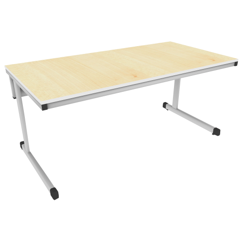 Schreibtisch, Schülertisch der Serie T-Fuß